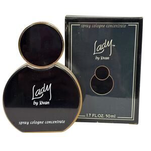 Vintage Lady By Jovan Cologne Concentrate 1.7 Fl Oz 1980